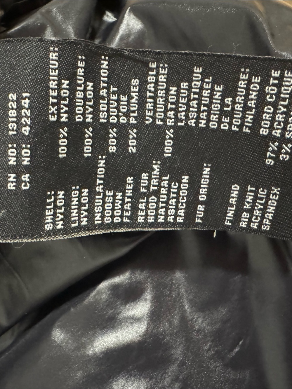 SAM. Off-White Quilted Puffer Jacket with Fur-Trim Hood - Picture 4 of 5